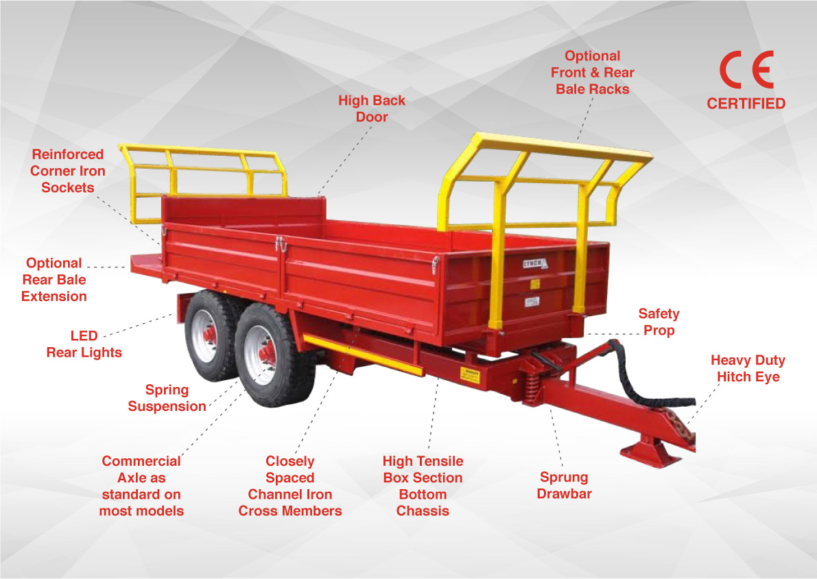 Agricultural Trailers Ireland Lynch Trailers Cork Tipping Trailers
